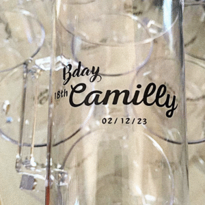 Copos de Aniversário personalizados Renovarte